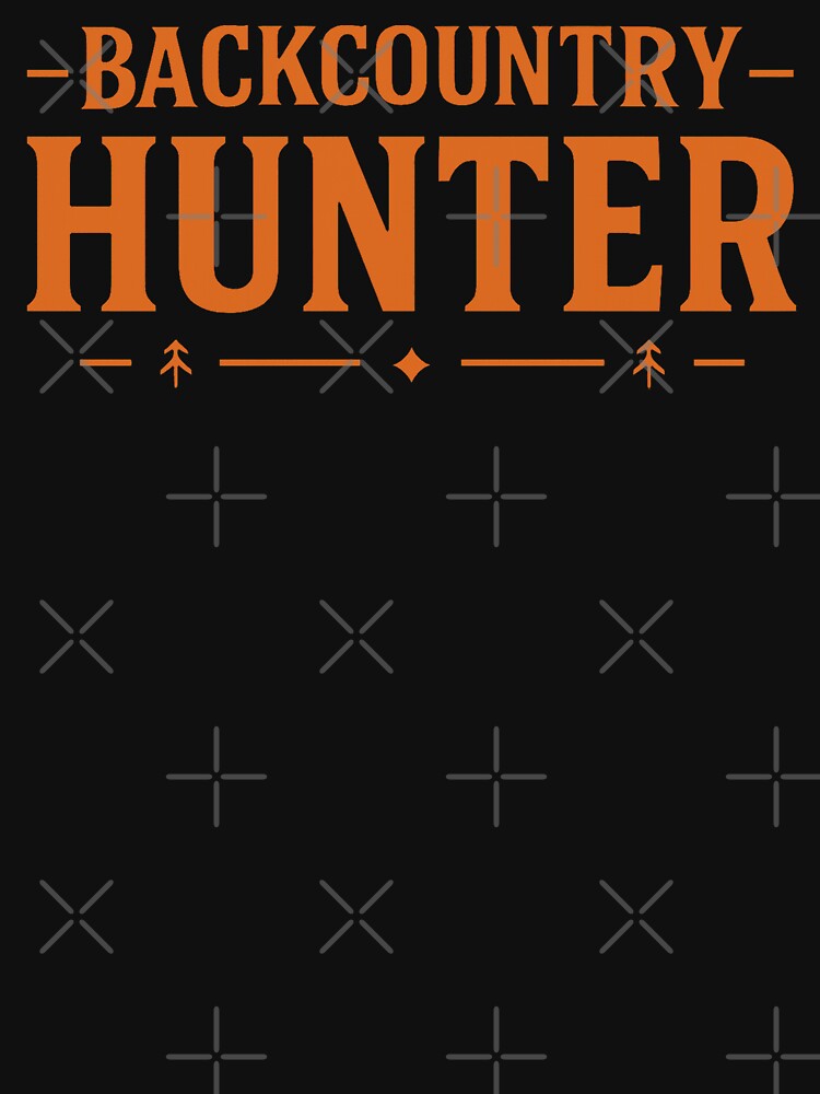 Backcountry Hunter Vintage Hunting T-Shirt Retro Outdoor Hunting Graphic by SaDesign99
