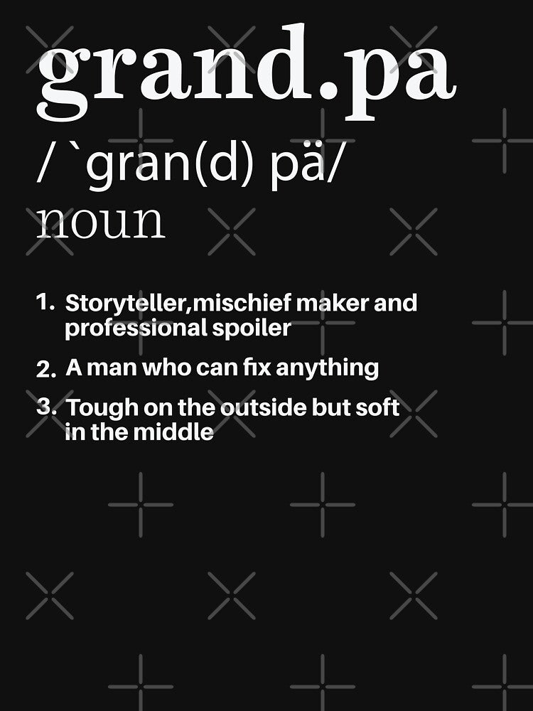 Grandpa Definition T-Shirt As Christmas Gift For Grandpa, Grandfather T Shirt, Grandpa Shirt, Grandparents Day Gift, Best Grandpa T-Shirt by ayoubker