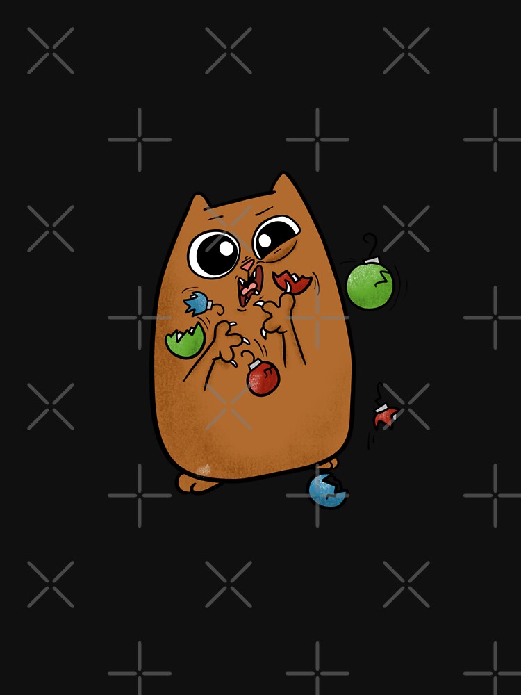 Fat cat merry christmas by WOWSOMETHINGNEW