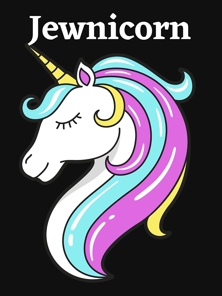 Jewnicorn Jewish Christmas Gift by etoog