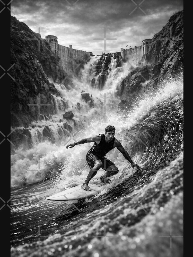 Surfing the End – Hoover Dam Collapse by Beaurozier