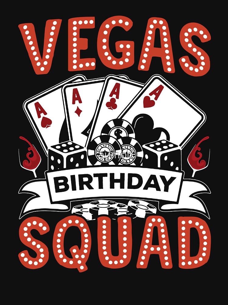 Vegas Birthday Squad Shirt, Las Vegas Birthday Shirt, Las Vegas Party Shirt, Casino Party Shirt, Vegas Birthday, Birthday Bash Party Shirt by aymob