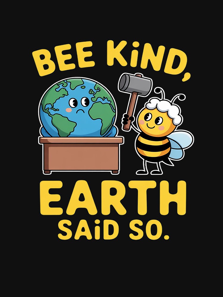 Bee Kind Earth Said So Green Living Eco by Idarmotar