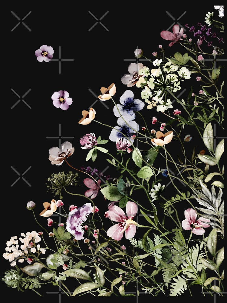 Purple Wildflowers by Nature Hues