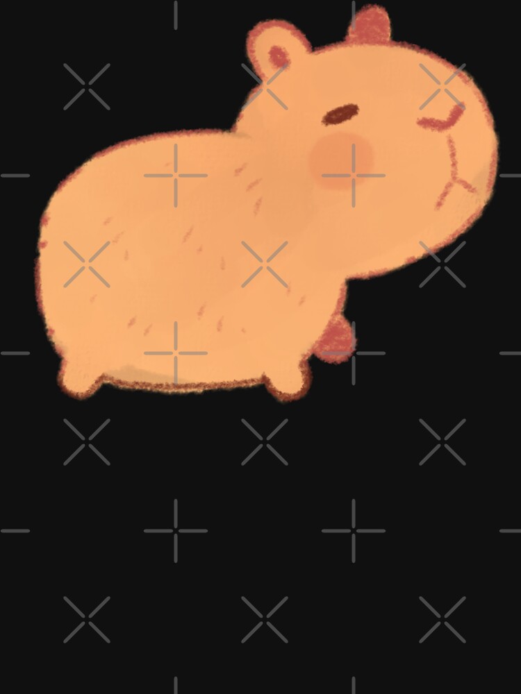Chubby Capybara illustration by Mayarart
