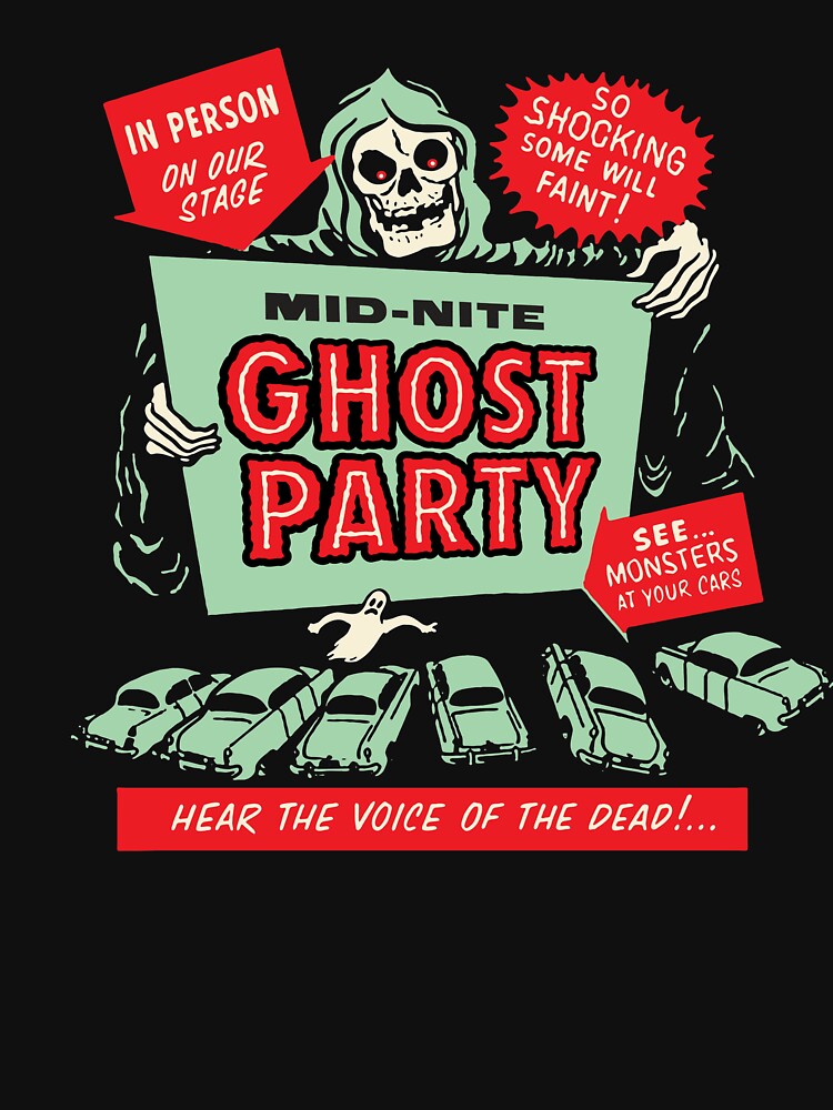 Vintage Midnight Movie style design by Scott Banks