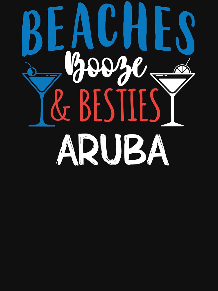 Beaches Booze Besties Bachelorette Aruba Girls Trip design by jakehughes2015