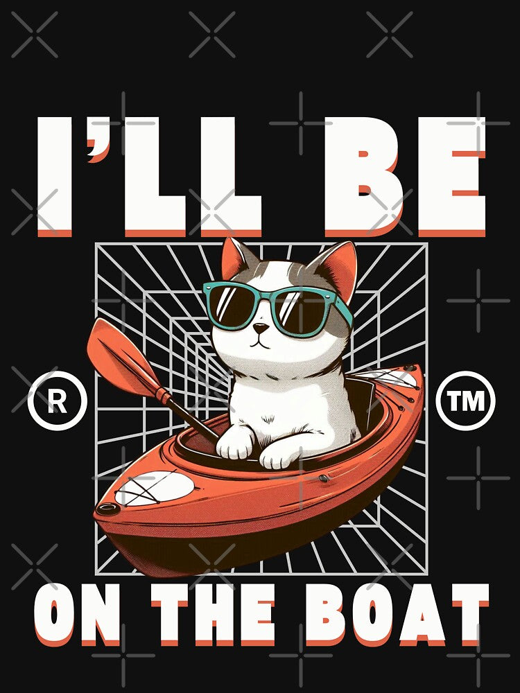 Cat on the canoe by Peerless-Prime