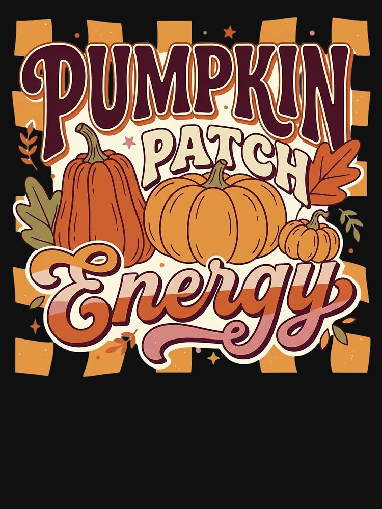 Pumpkin Patch Energy Retro Fall Sweatshirt  Groovy Vintage Autumn Pumpkin Design by FestivityFinds