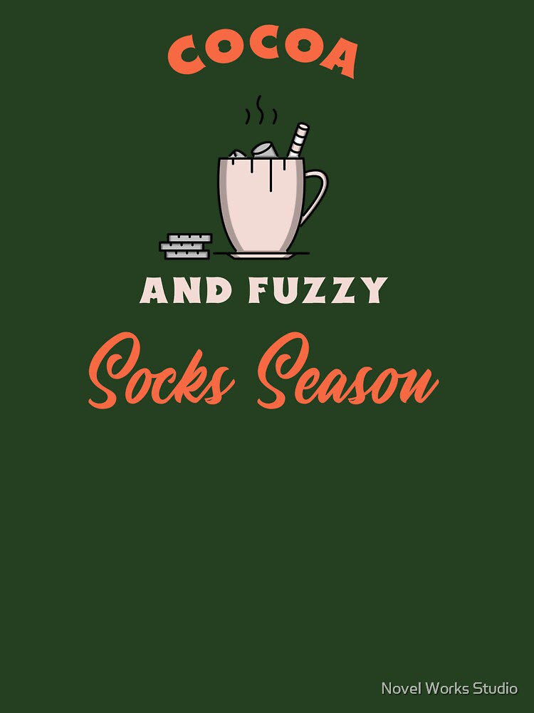 Cocoa and Fuzzy Sock Season – Cozy Fall Collection by Novel Works Studio