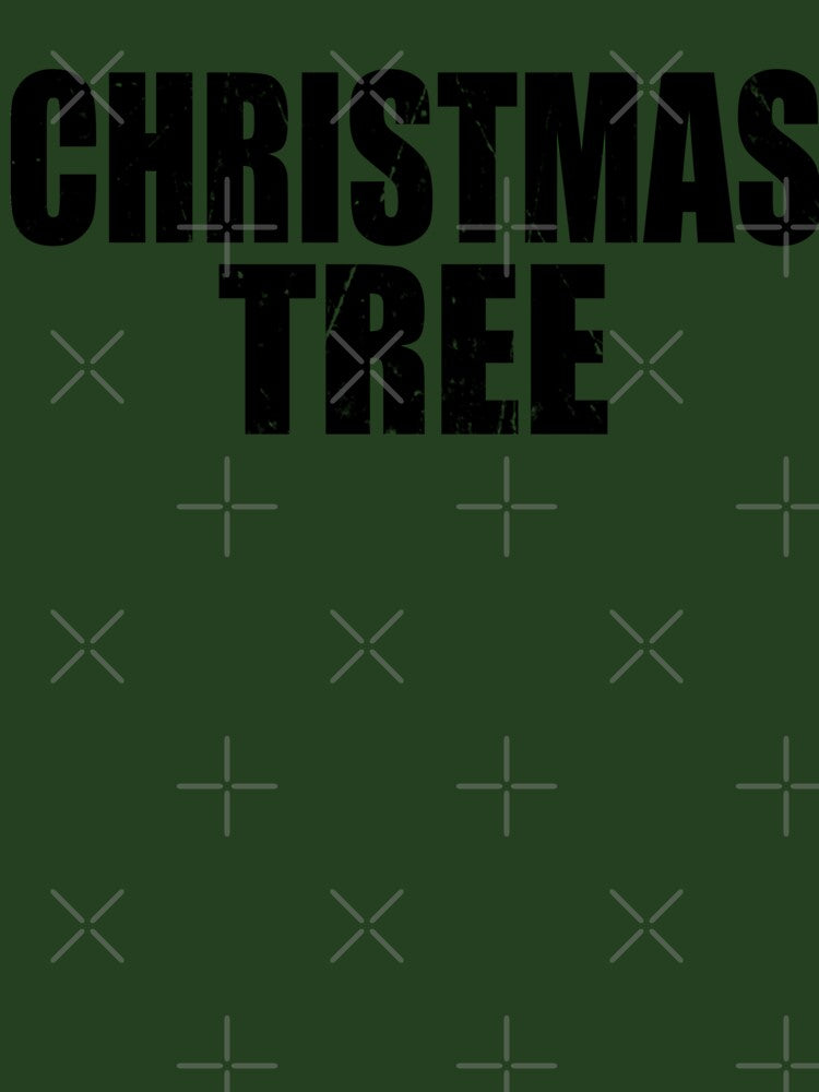 Christmas Tree Simple Christmas T Shirts Cute Funny Christmas T Shirt Gift For X Mas Holiday by arcadetoystore