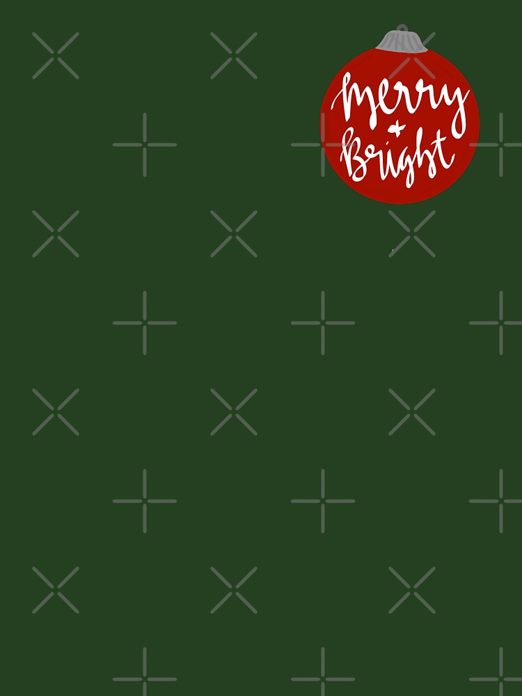 Merry and Bright Ornament by Mackenzie  Epperson