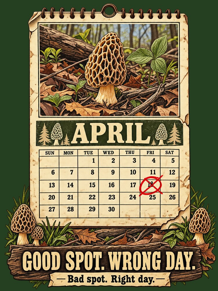 Professional Morel Hunter Amateur Morel Finder Funny by LottiesLuck