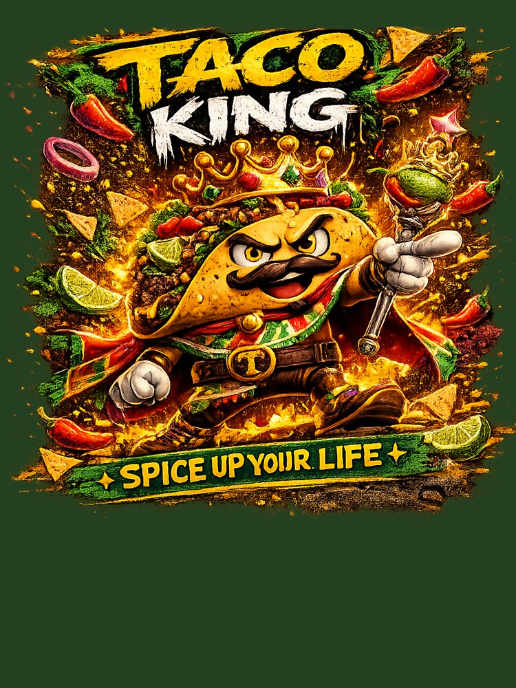 Taco King – Spice Up Your Life by IZZO CREATIVE STUDIO