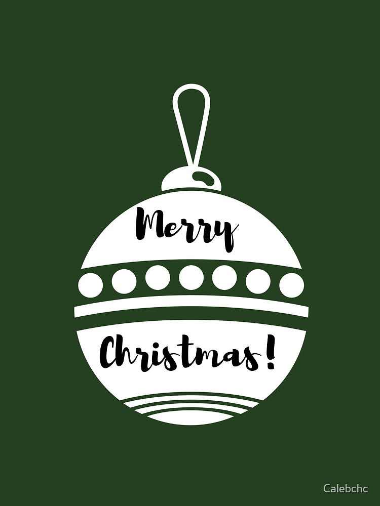 Merry Christmas Ornament by Calebchc