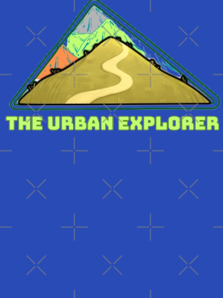 Premium Adventure Path - The Urban Explorer Minimalist Mountain Art by The Urban Explorer