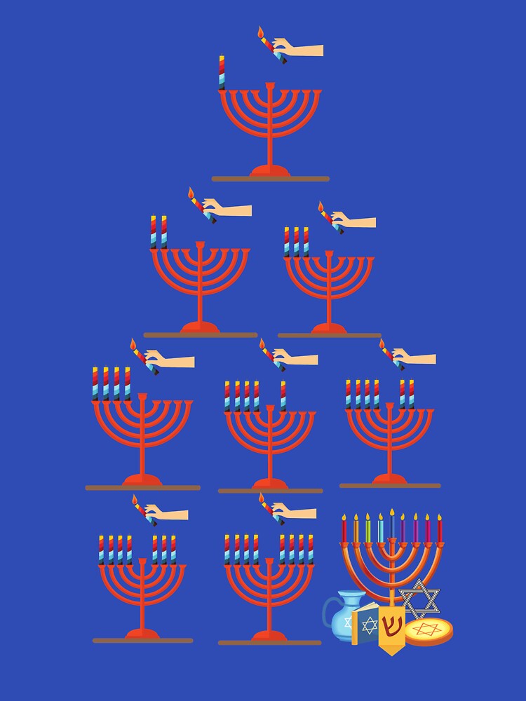 Menorah, Happy Hanukkah, Happy Hanukkah Face Mask, Happy Hanukkah Menorah, Jewish Gift, Happy Hanukkah Gift, by prteacool