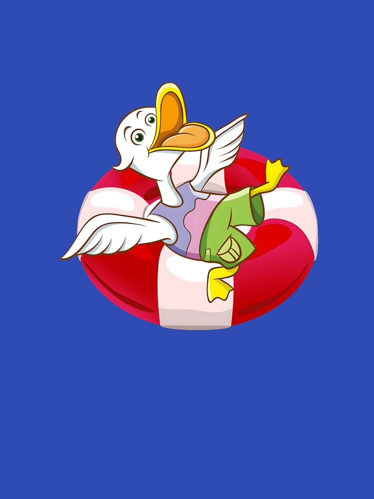CUTE DUCK SWIMMING by BUTTER7FLY