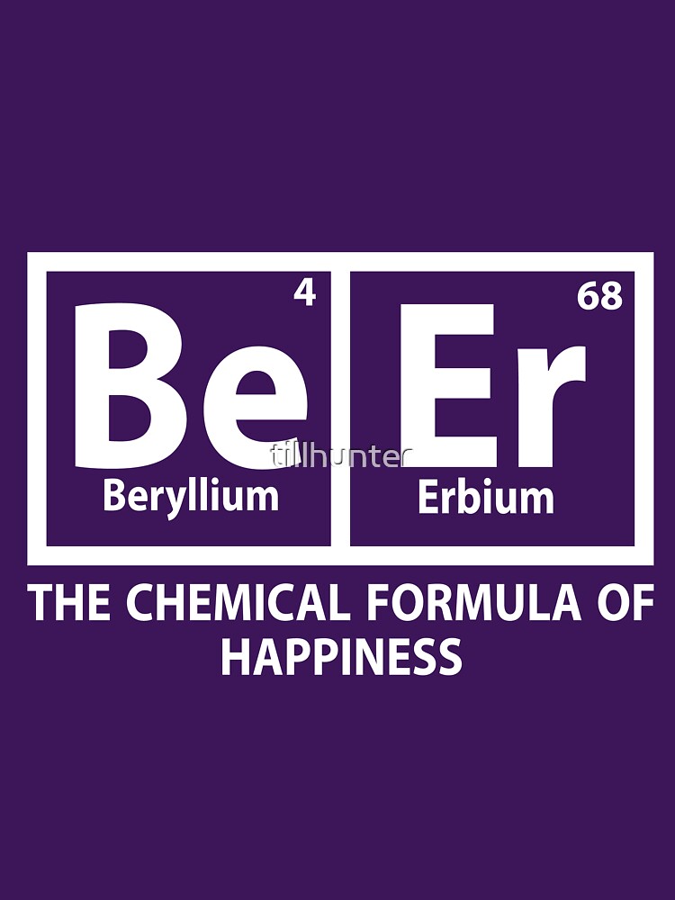 Beer formula - Funny beer saying. by tillhunter