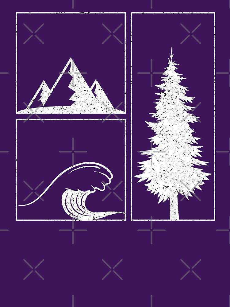 Mountain Wave Pine Tree Nature by franktact