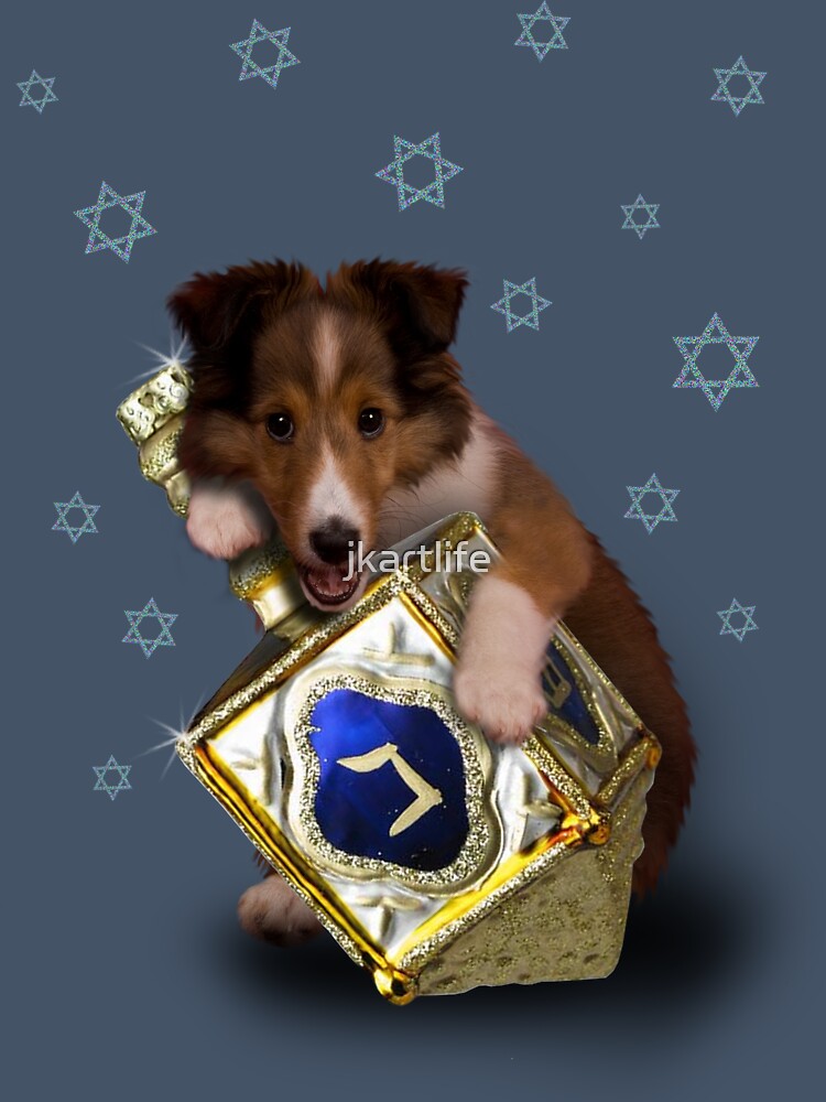 Hanukkah Sheltie by jkartlife