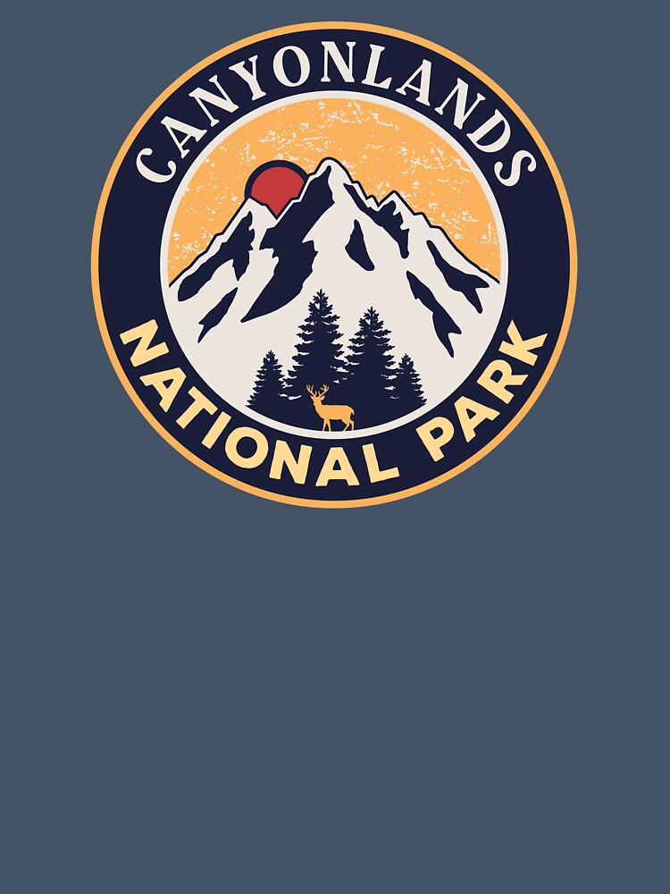 Canyonlands National Park-Vintage by graphic-map