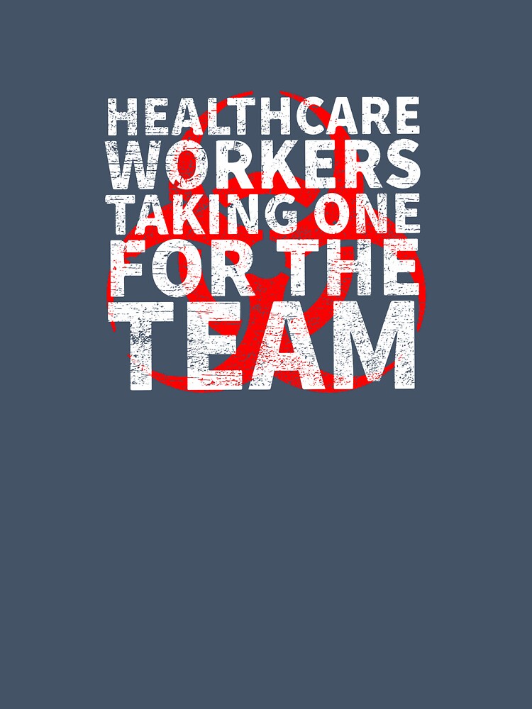 Healthcare Workers Corona Virus Response team COVID 19 DISTRESSED VERSION by Dan Brady