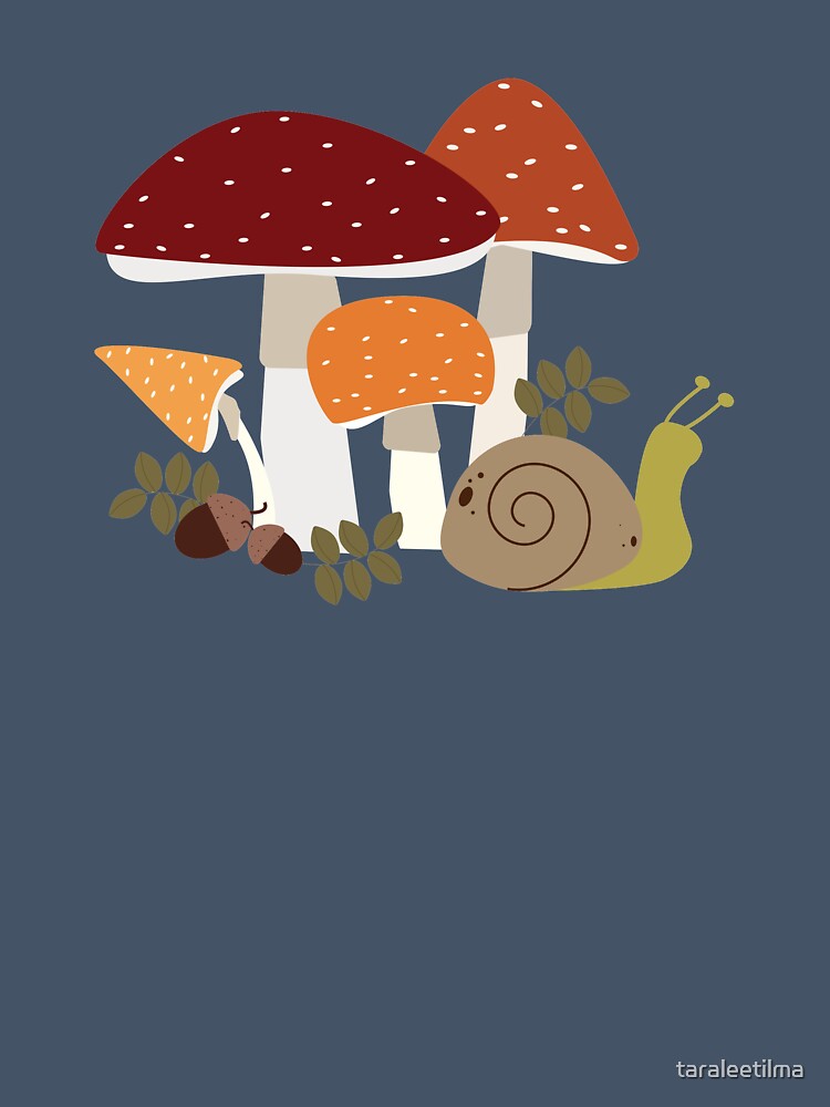 Cozy Mushrooms by taraleetilma