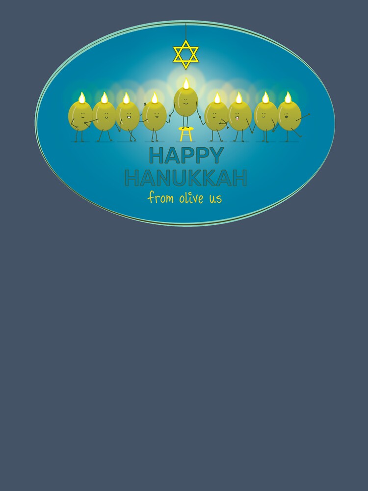 Olive Hanukkah Menorah by SanfordStudio