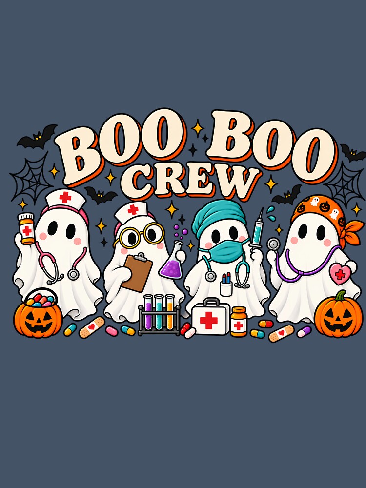 Halloween Nurse Shirt, Boo Boo Crew, Nurse Gift for Women, Spooky Season Shirt, Spooky Nurse Shirt,Nurse Gift,Halloween Gift by greatmar1