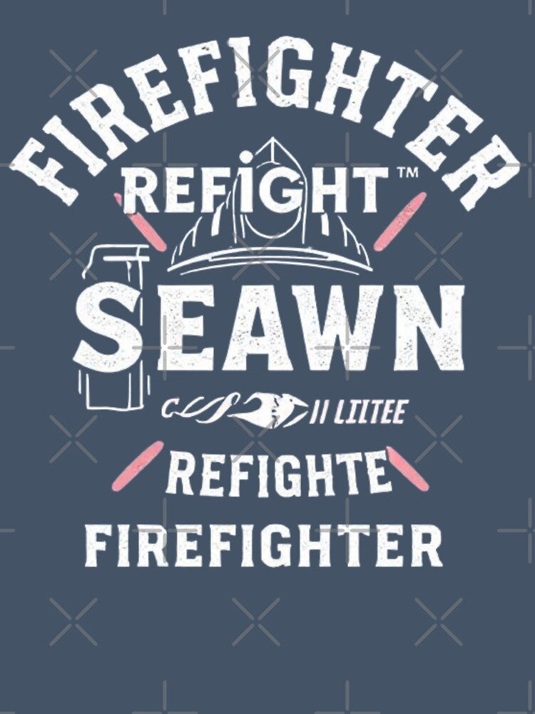 seawn firefighter classic tshirt by anandsiva2703