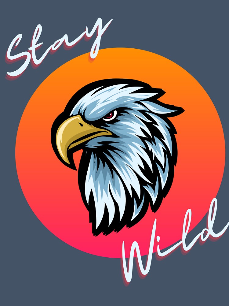 Stay wild adventure retro nature by Jaroslaw-S