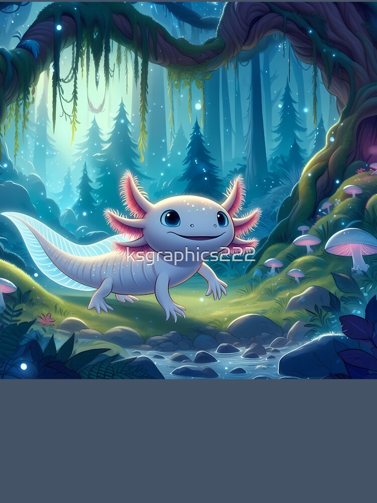 Axolotl Art #77 | Axolotl Lovers by ksgraphics222