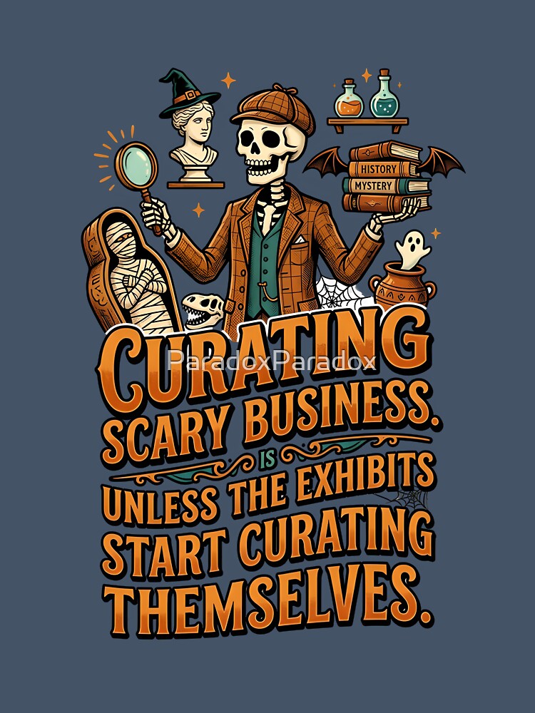 Curating is scary business - Halloween for curators by ParadoxParadox