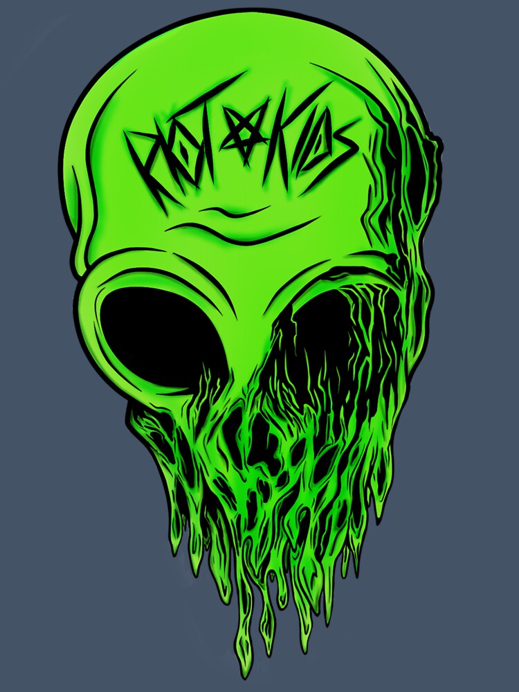 Alien Face Melt by RiotKidsOH