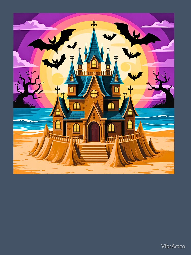 Haunted Beach Castle by VibrArtco