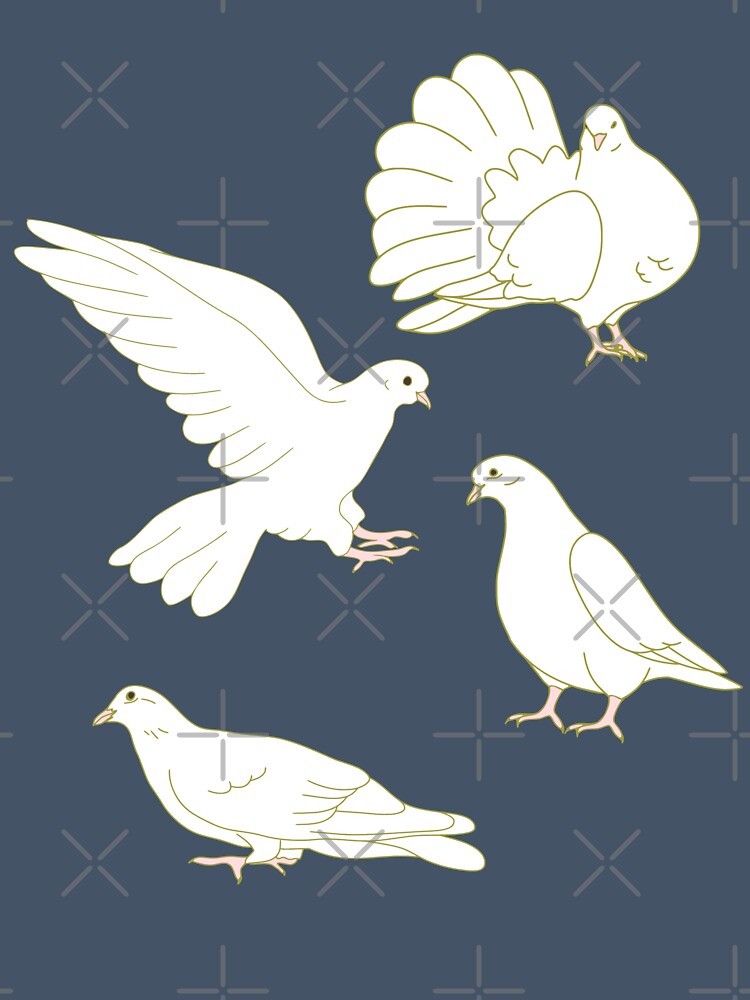 Gold Dove Pattern by FandomizedRose