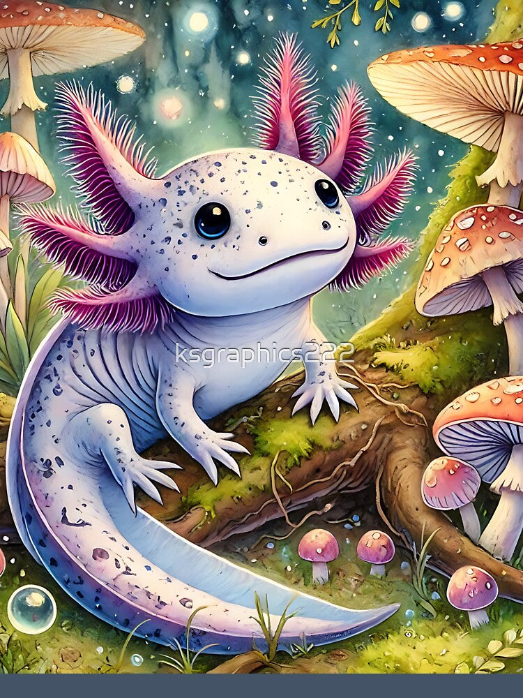 Axolotl Art #179 | Axolotl Lovers by ksgraphics222