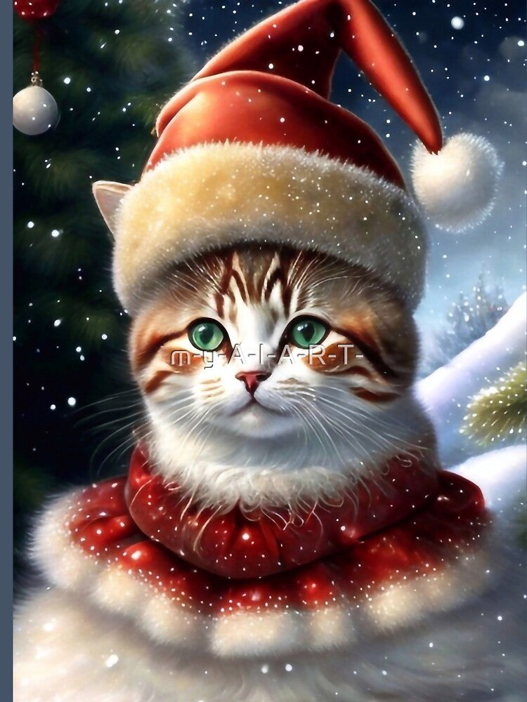 Santa kitty by m-y-A-I-A-R-T-