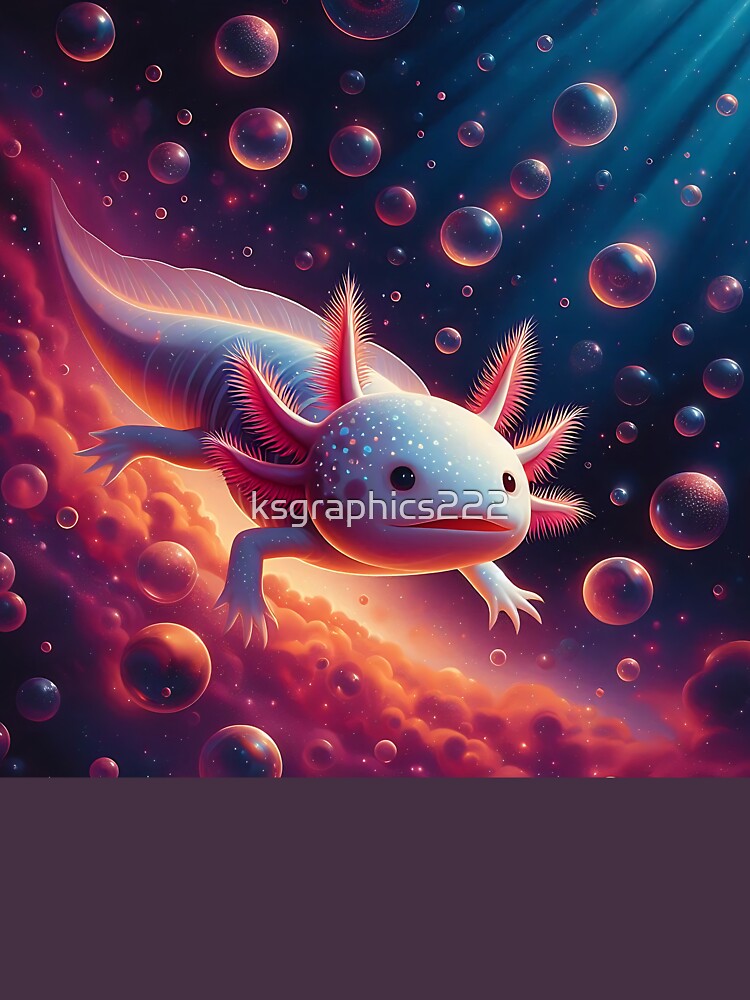 Axolotl Art #127 | Axolotl Lovers by ksgraphics222