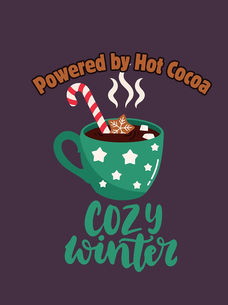 Powered by Hot Cocoa Cozy Winter by bloombyomnia