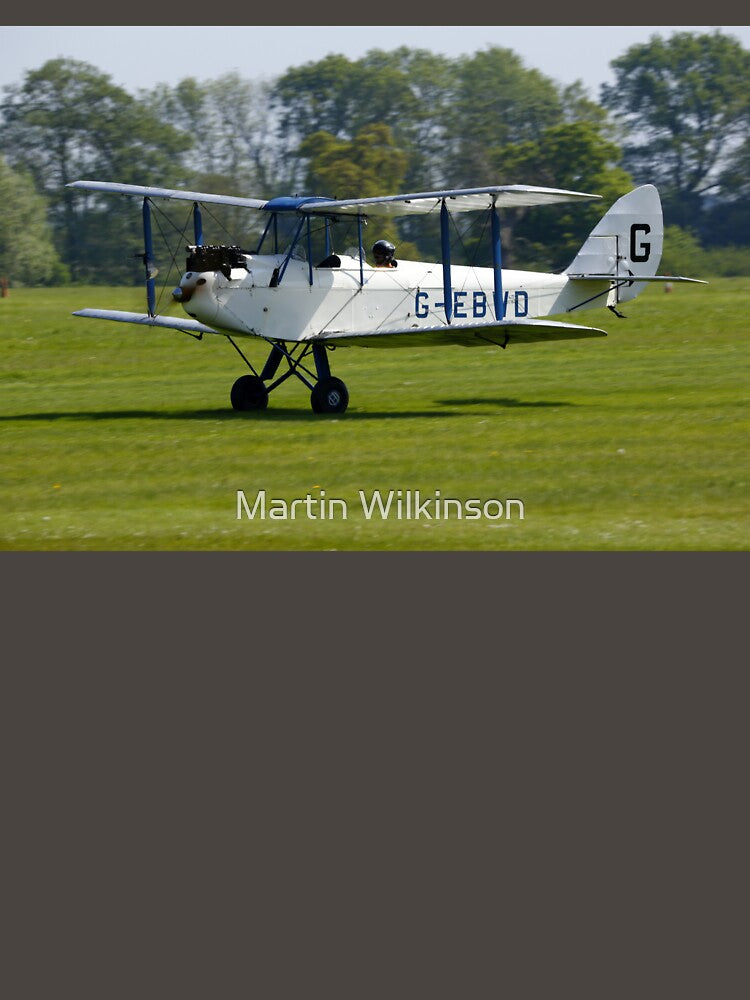 De Havilland DH60x Moth G-EBWD by MartinPhotos