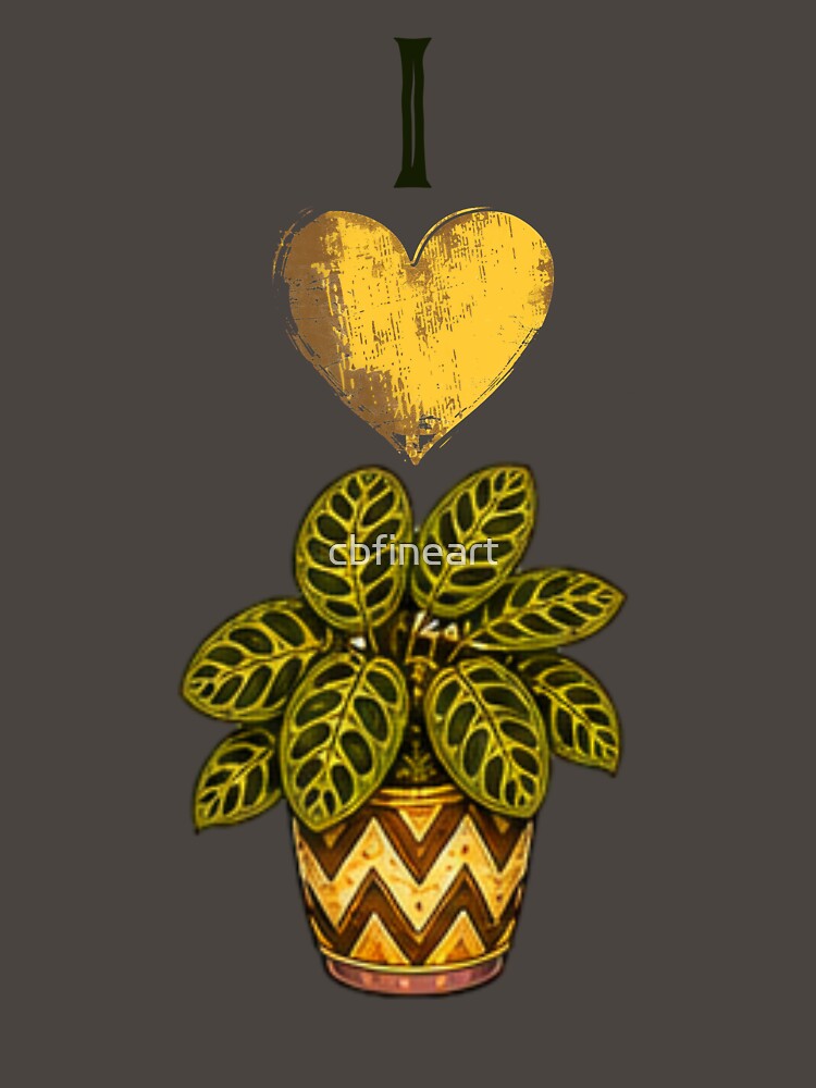 I Love Plants by cbfineart