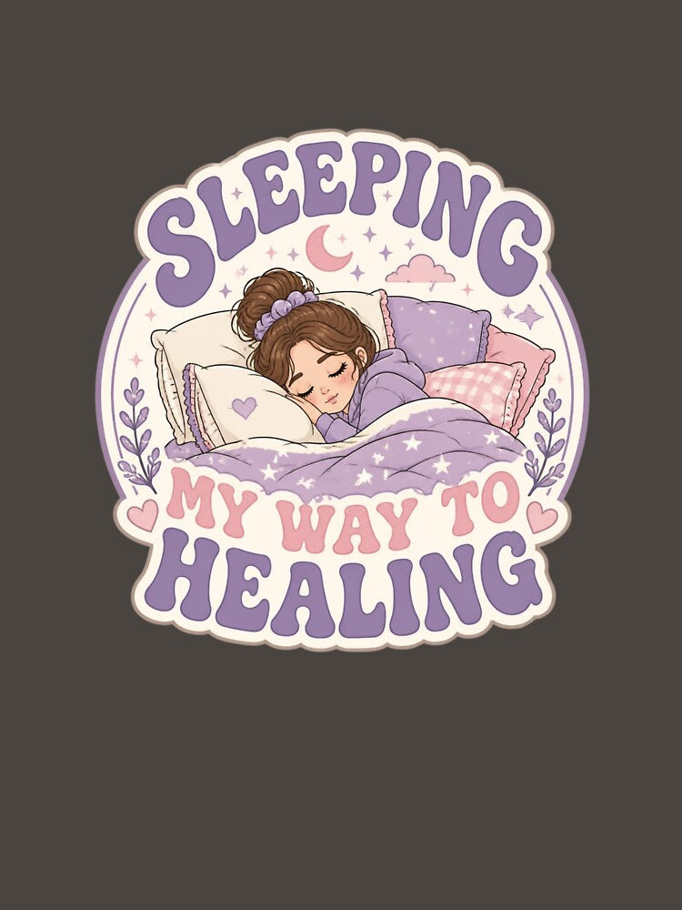 Sleeping My Way To Healing Cozy Girl Aesthetic by Créative touche