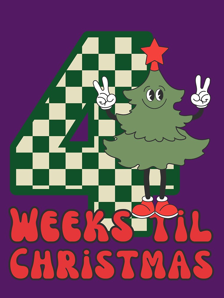 Retro Christmas countdown | 4 weeks til Christmas | by VieBelieve
