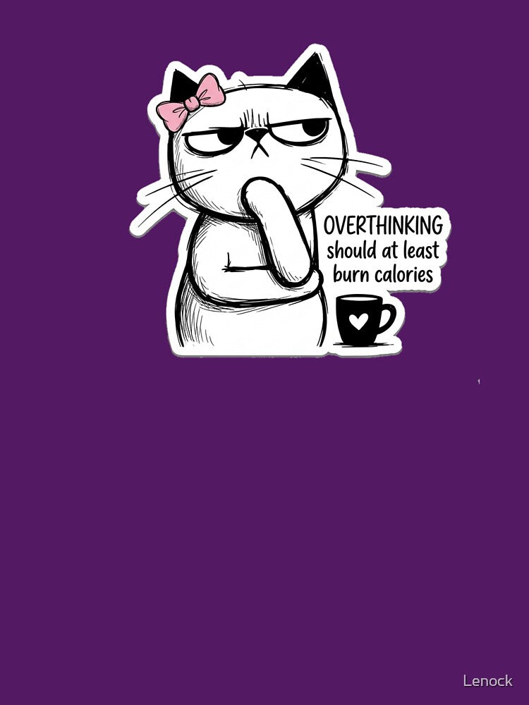 Cat overthinker by Lenock