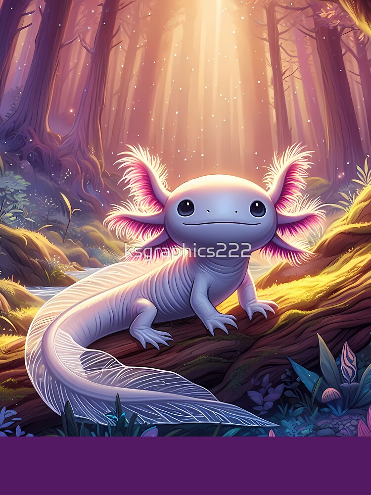 Axolotl Art #81 | Axolotl Lovers by ksgraphics222