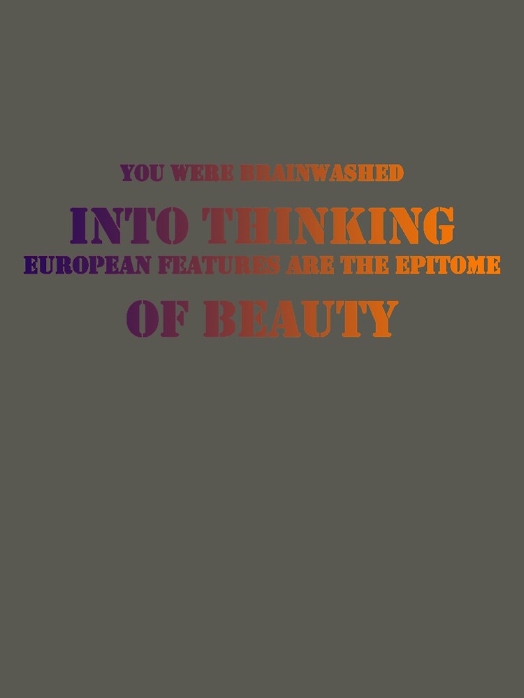 You Were Brainwashed Into Thinking European Features Are The Epitome Of Beauty by ReljaStojilovic