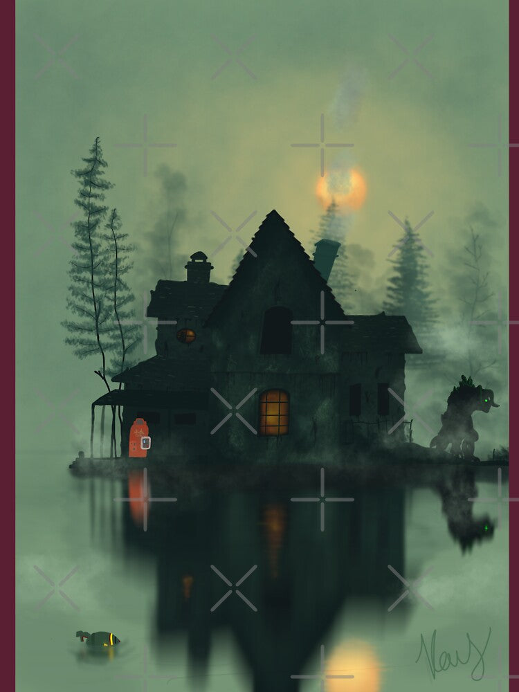 Spooky fallout house by KubzCo