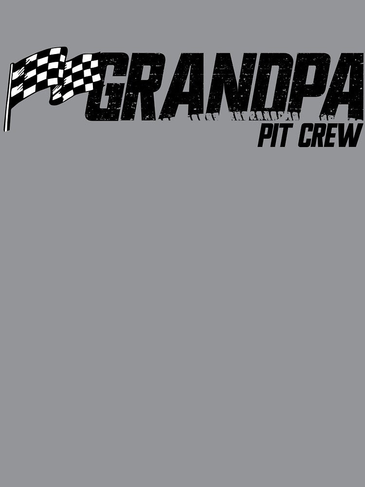 Pit Crew Grandpa Race Birthday Matching Family Race Grandpa Gear by DynamicDesign